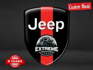 Jeep Decalcomanie Camion Custom Max Resiliente Pro Chic